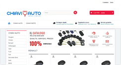 Desktop Screenshot of chiavi-auto.com